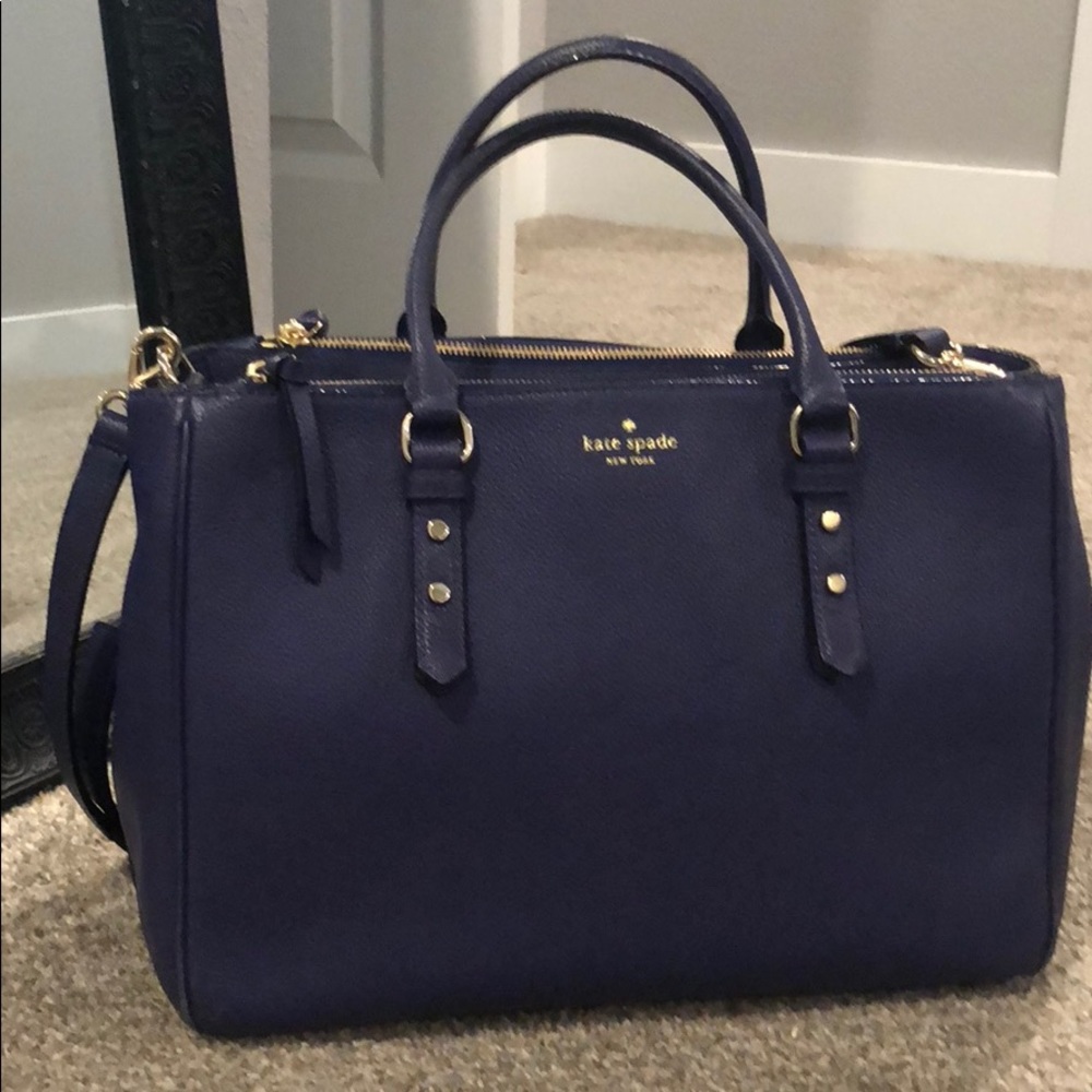 Dark Purple Kate Spade Handbag